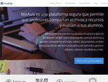 Tablet Screenshot of mixaula.com